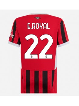 AC Milan Emerson Royal #22 Heimtrikot für Frauen 2024-25 Kurzarm